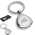 Chrome Infini Metal Key Holder / 4 Color Process Epoxy Dome